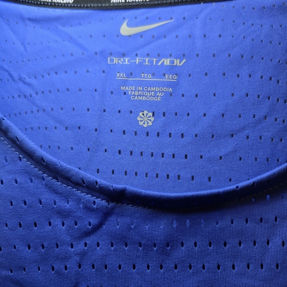 Nike AeroSwift Dri-FIT ADV Short-Sleeve Running Blue HJ3377-411 Men Size XL,2XL - Picture 5 of 9